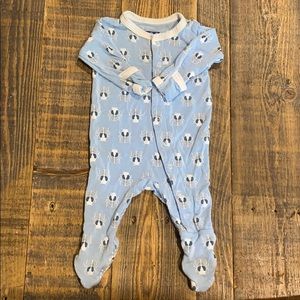 Kickee Pants Button Sleeper Onsie - bugs! 🐛